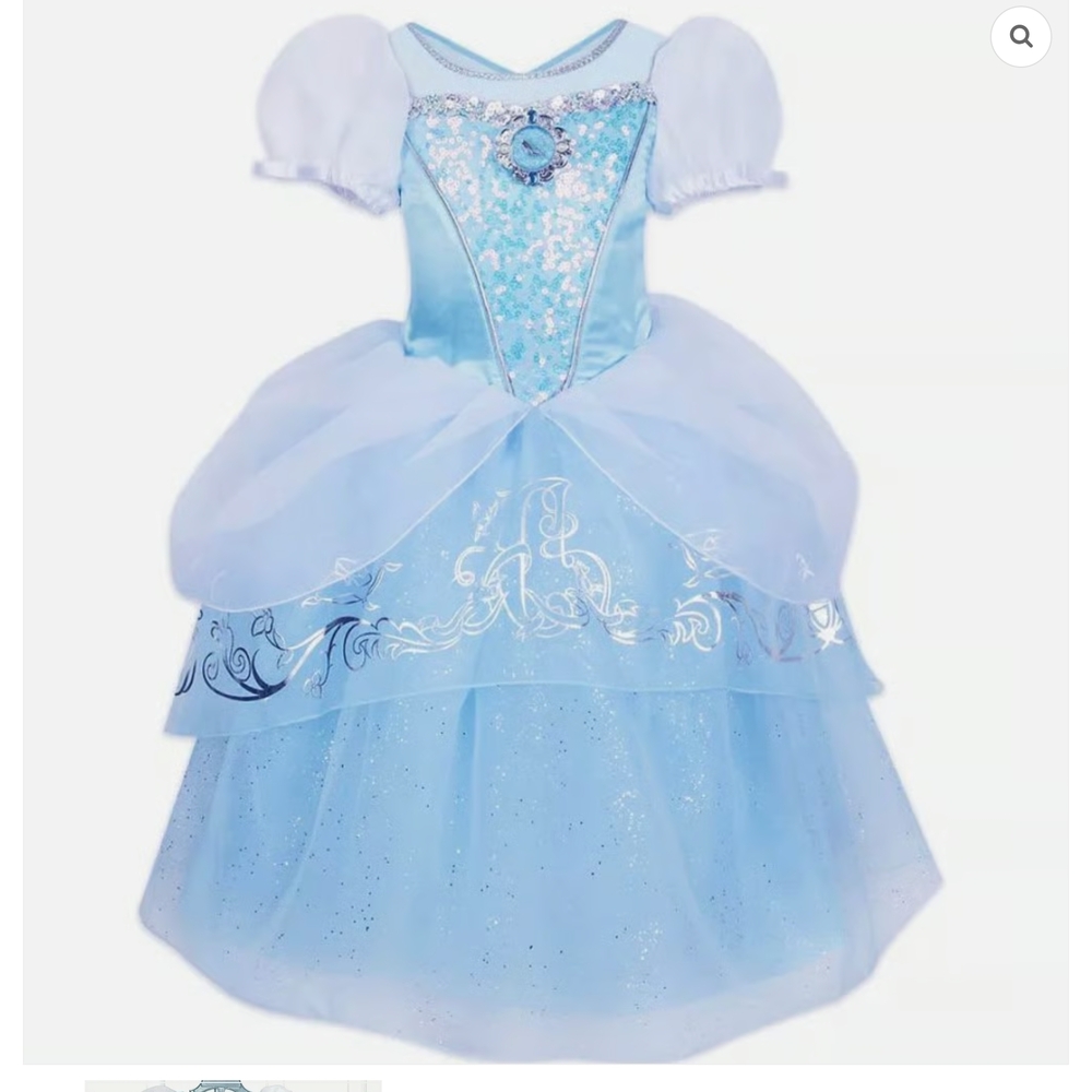 Disney Light Blue Princess Costume
